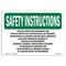 Signmission OSHA Sign, Special Protective Equipment & Special, 24in X 18in Alum, 24" W, 18" H, Landscape OS-SI-A-1824-L-11454 - alternate 1